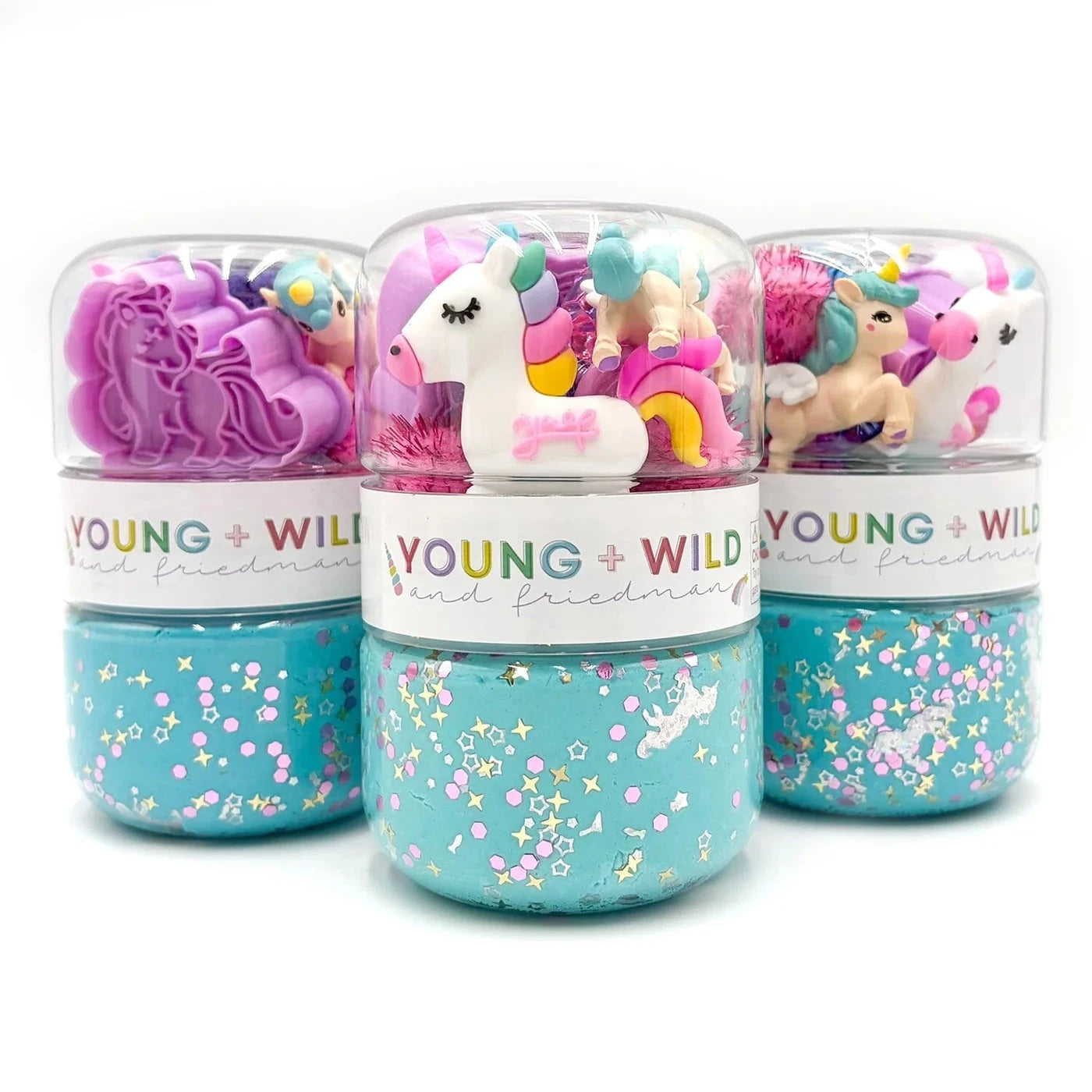 Grab & Go Dough Jar - Unicorn