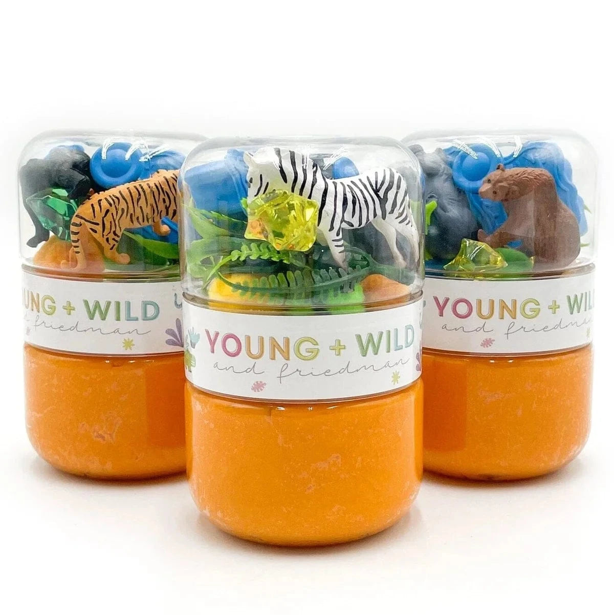 Grab & Go Dough Jar - Zoo