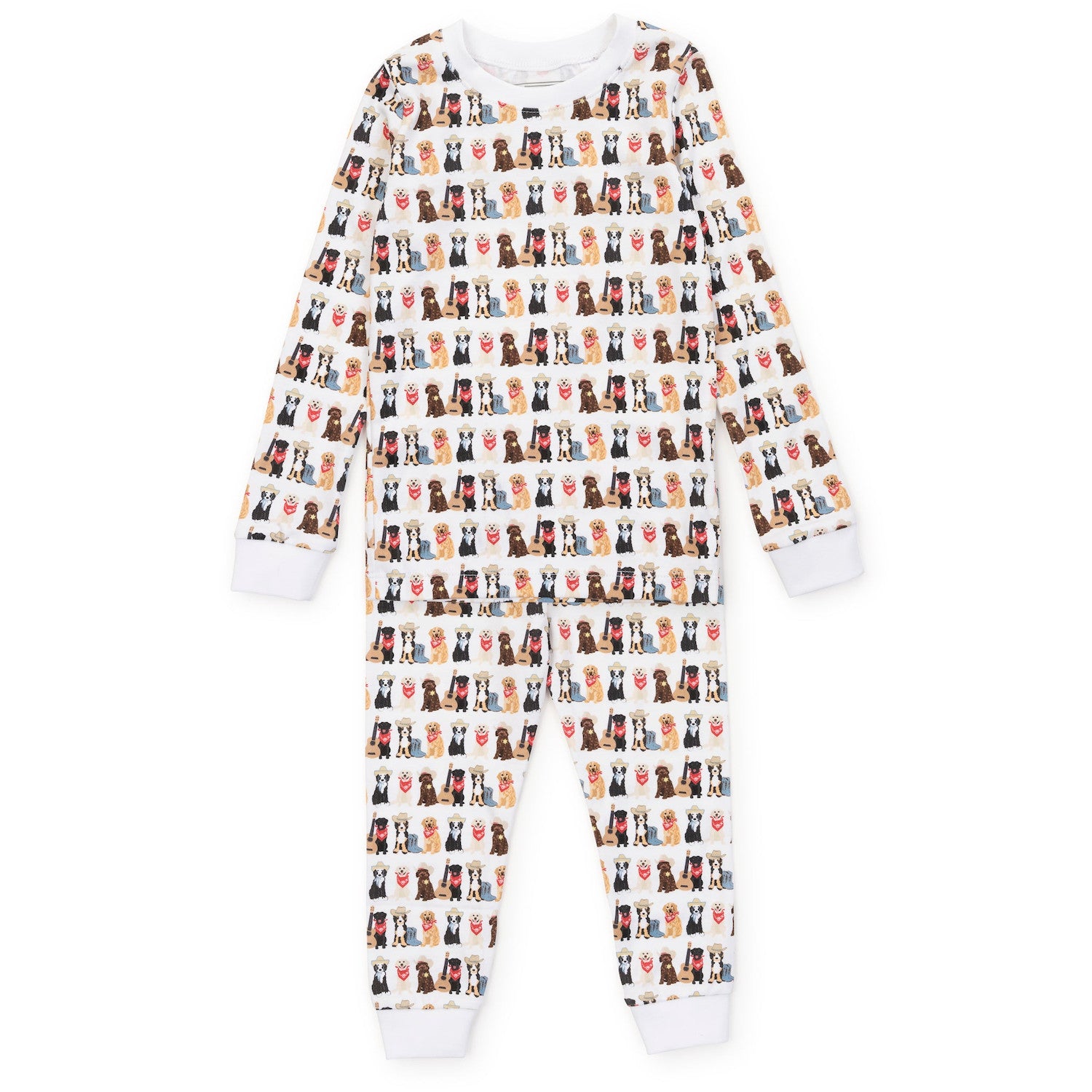 Grayson Pajama Pant Set - Western Pups