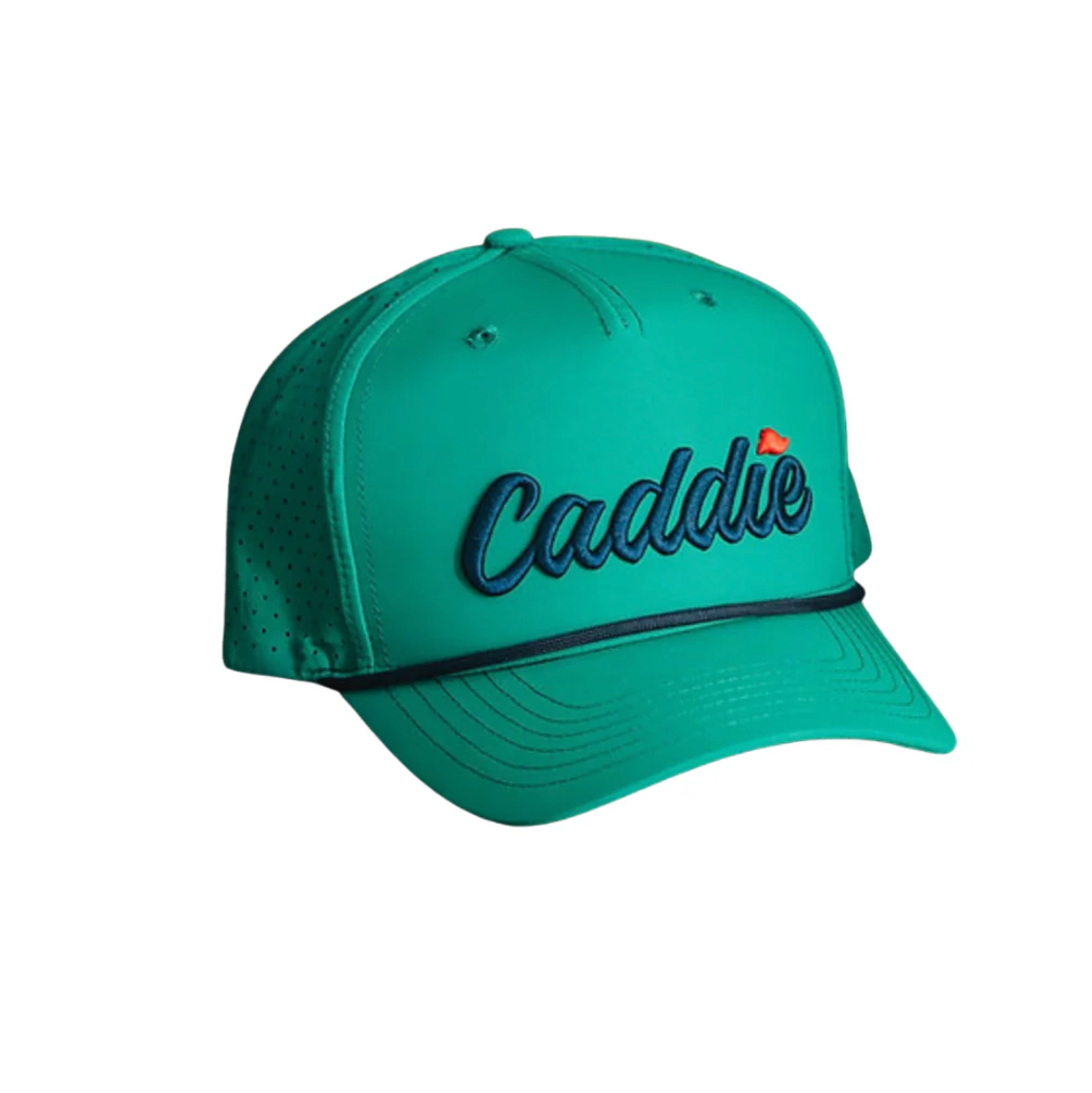 Green/Navy Caddie Performance Rope Hat