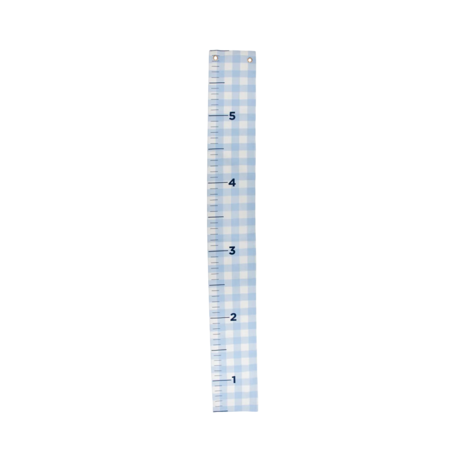 Grow Baby Grow Chart Beale Street Blue Gingham