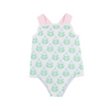 Sisi Sunsuit Hanover Hand Block/Palm Beach Pink/Buckhead Blue