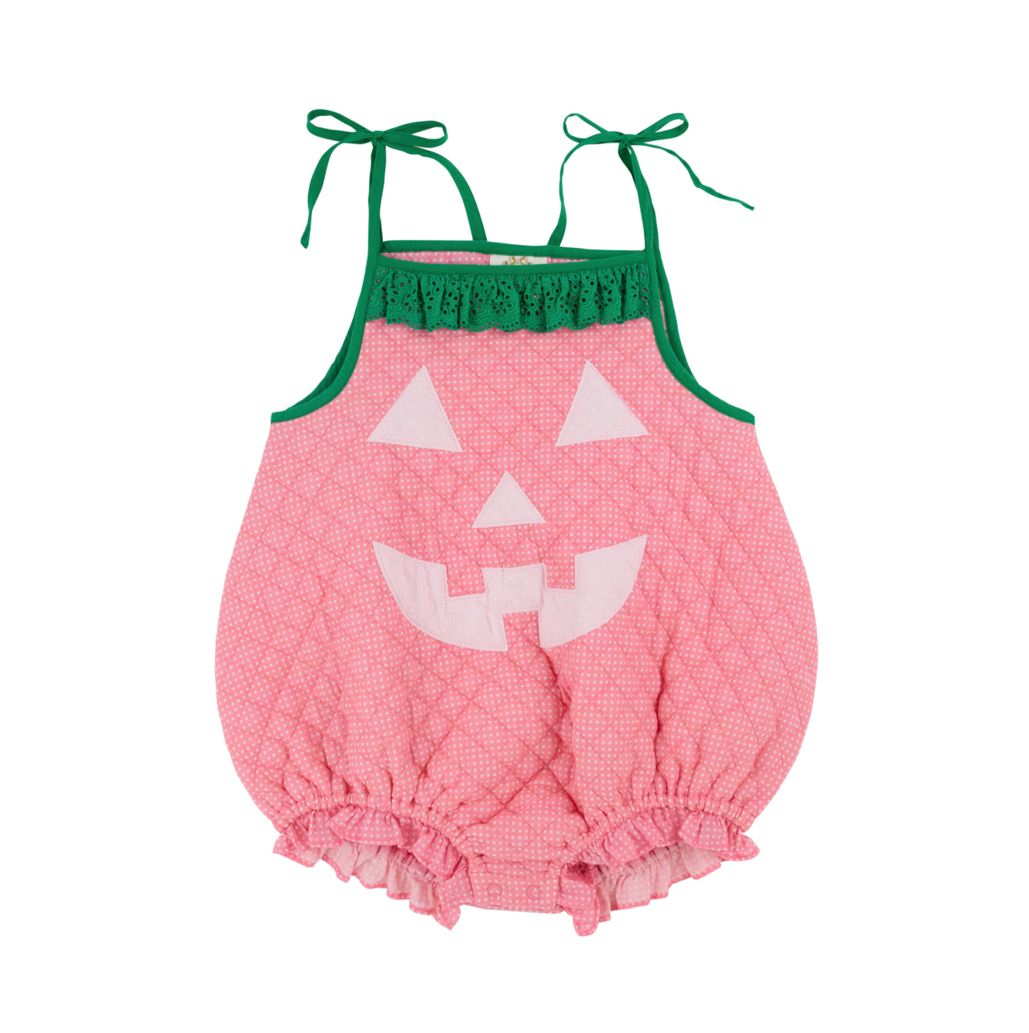 Happy Halloween Costume Hamptons Hot Pink Micro Dot/Palm Beach Pink/Kiawah Kelly Green