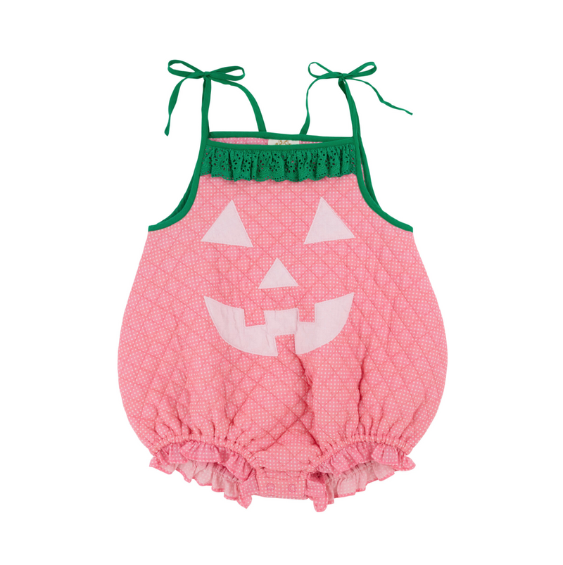Happy Halloween Costume Hamptons Hot Pink Micro Dot/Palm Beach Pink/Kiawah Kelly Green