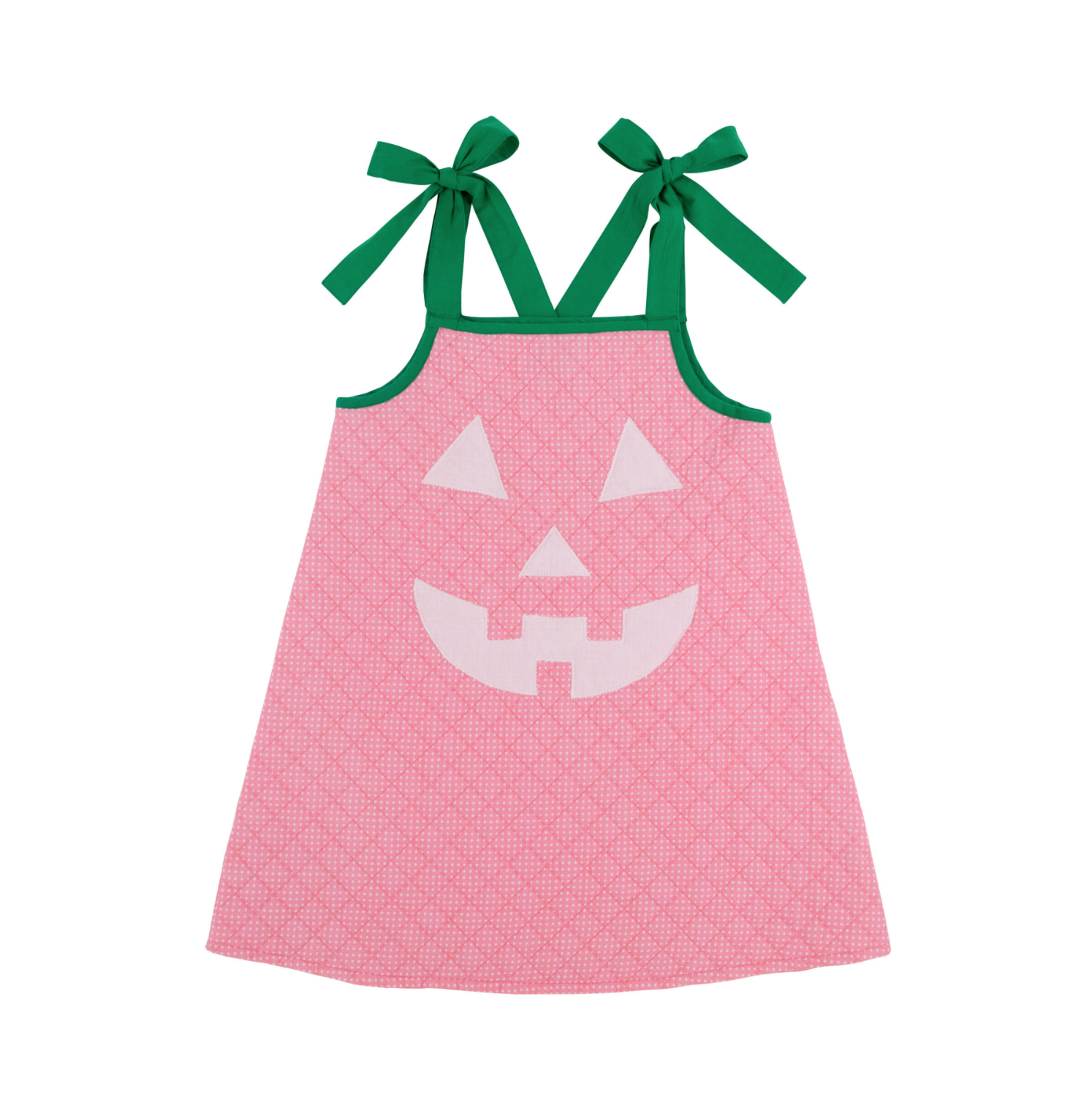Happy Halloween Costume Hamptons Hot Pink Micro Dot/Palm Beach Pink/Kiawah Kelly Green