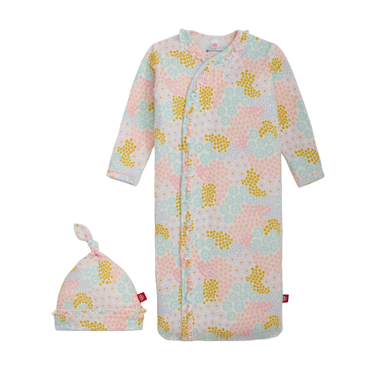 Harper Modal Magnetic Ruffle Gown + Hat Set