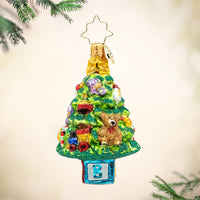 Holiday Glass Ornament – Bundle of Joy Spruce Gem