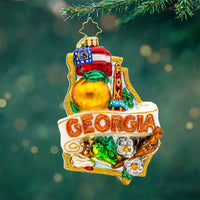 Holiday Glass Ornament – Southern Keepsake