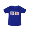 Houston Blue Shirt - Smocked Super Heroes- 2T