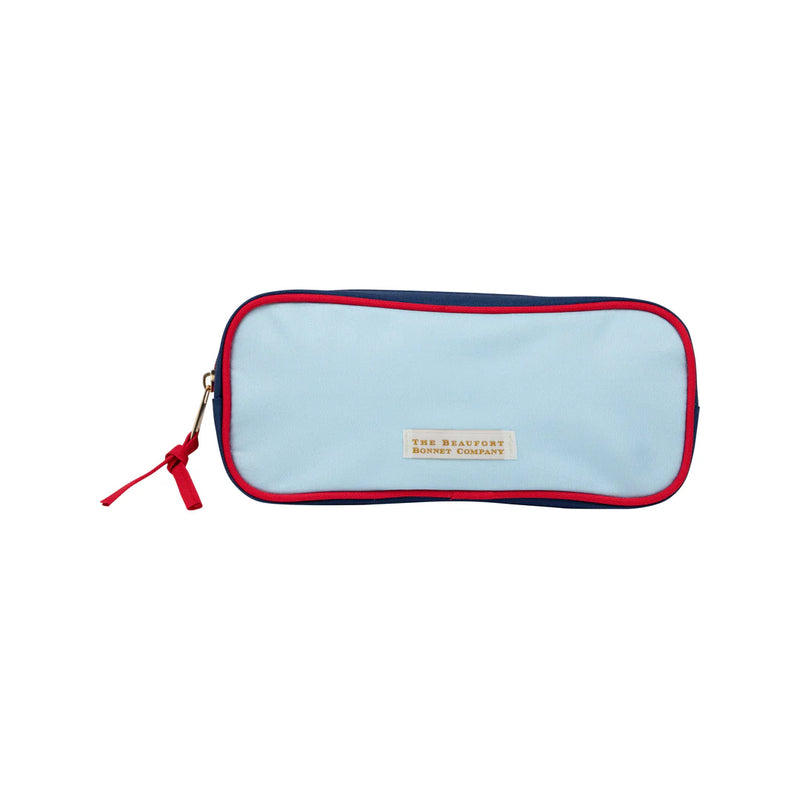 Peyton Pencil Pouch- Buckhead Blue