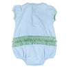 Gingham Mallard Applique Ruffle Bubble