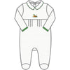 Majestic Mallard Embroidered Collared Footie