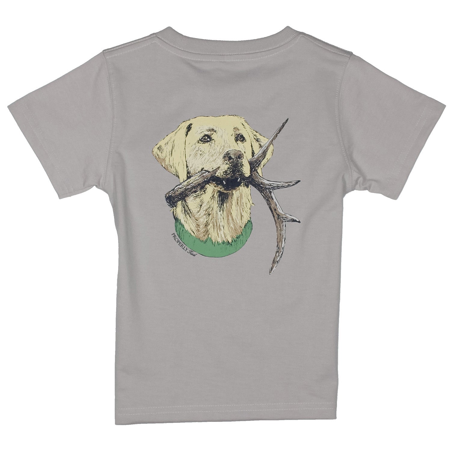 Antler Lab SS Ice Grey T-shirt