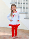 Puppy Love Ruffle Pants Set