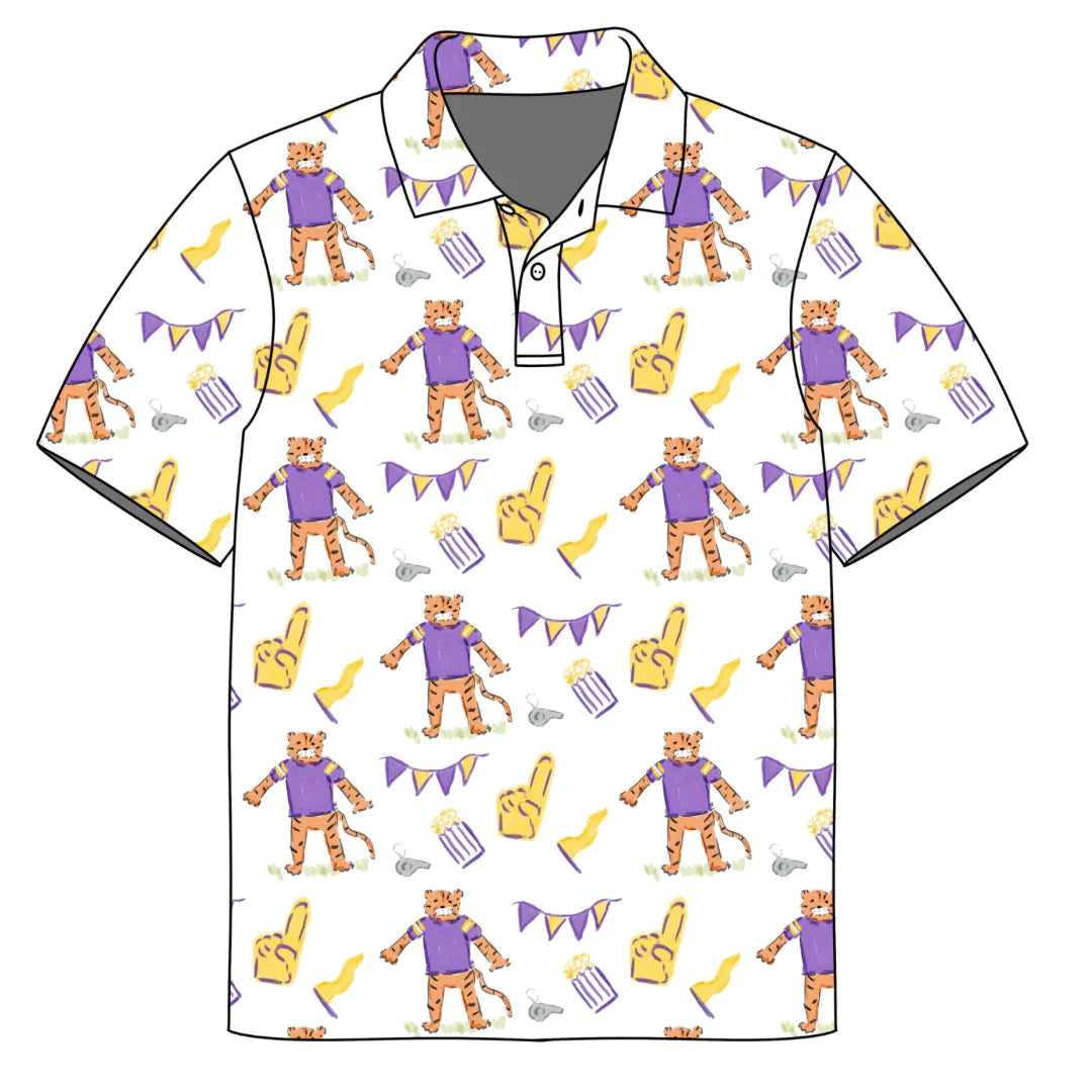PRE-ORDER Jackson Polo- Game Day LSU