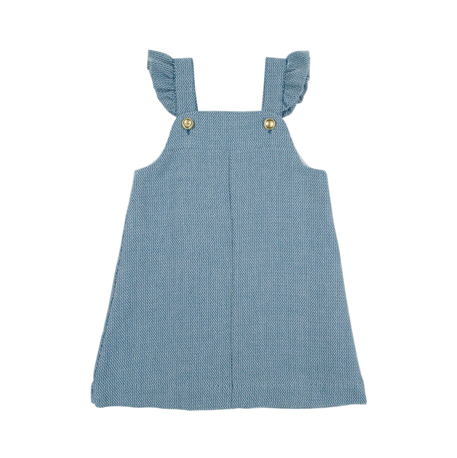 Julia Jumper - Tweed Barnsley Blue Palmetto Pearl