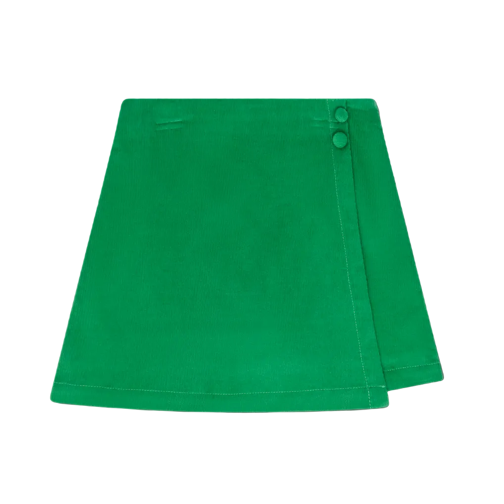 Julia Skirt- Garland Green Corduroy