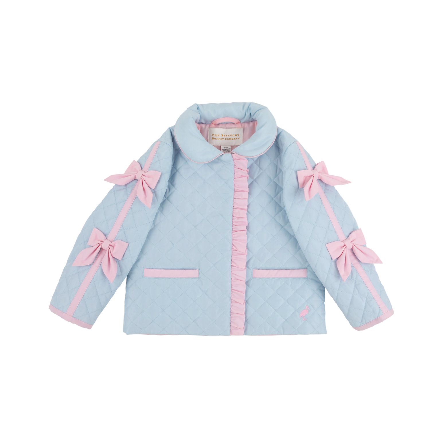 Julie Anne Jacket Buckhead Blue Palm Beach Pink