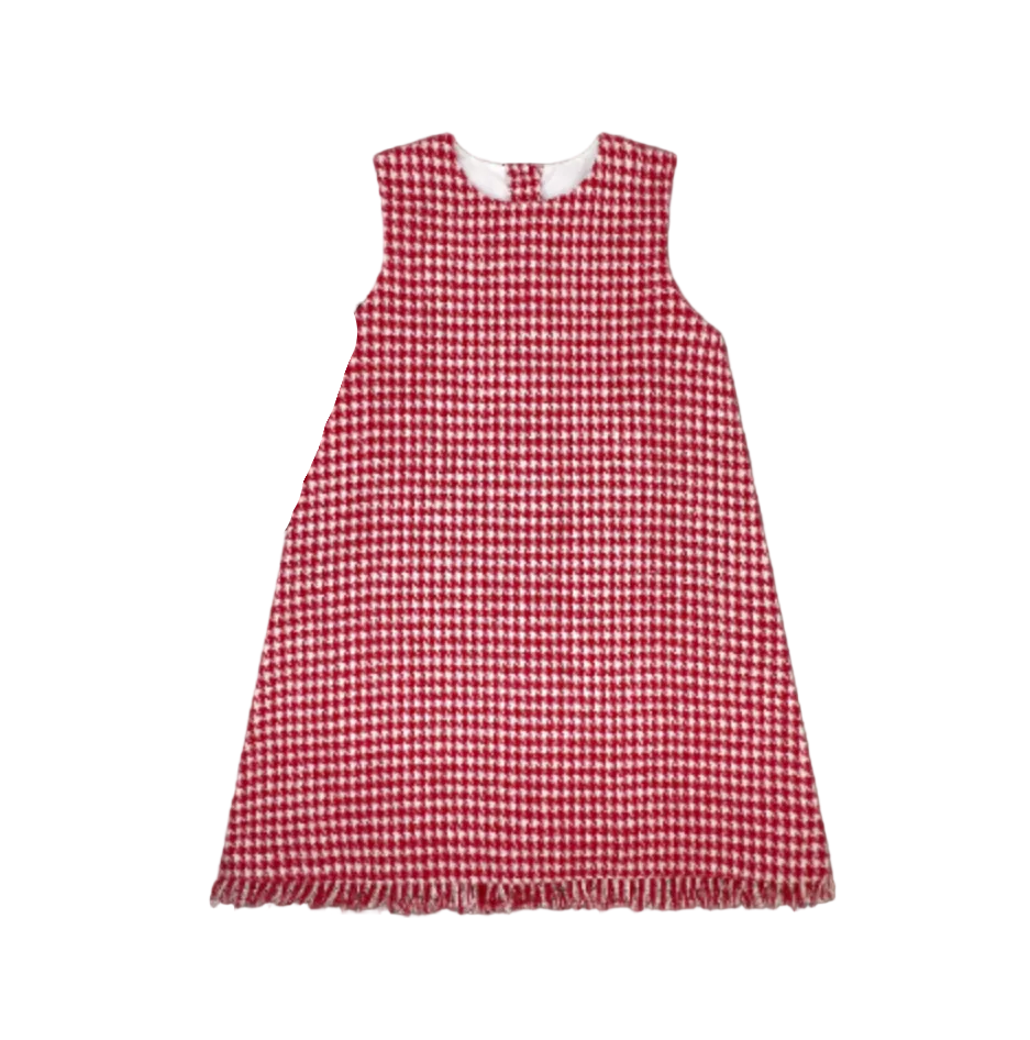 Kensington Fringe Jumper- Hartford Houndstooth
