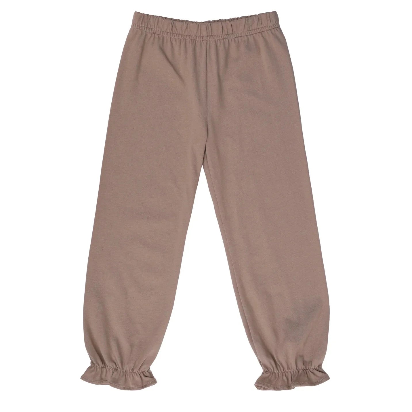 Khaki Ruffle Bloomer Pants