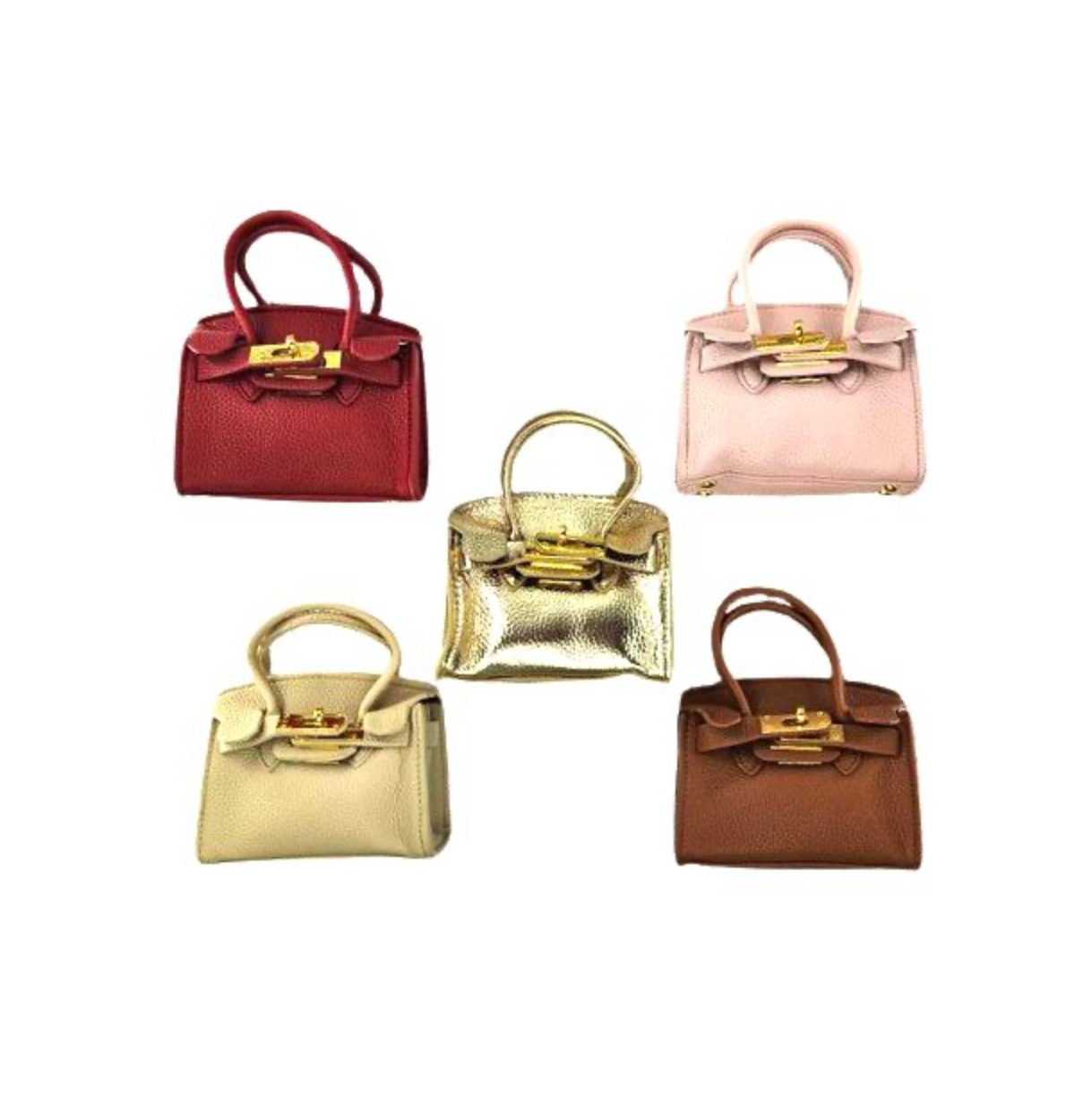 Leather Purse with Latch