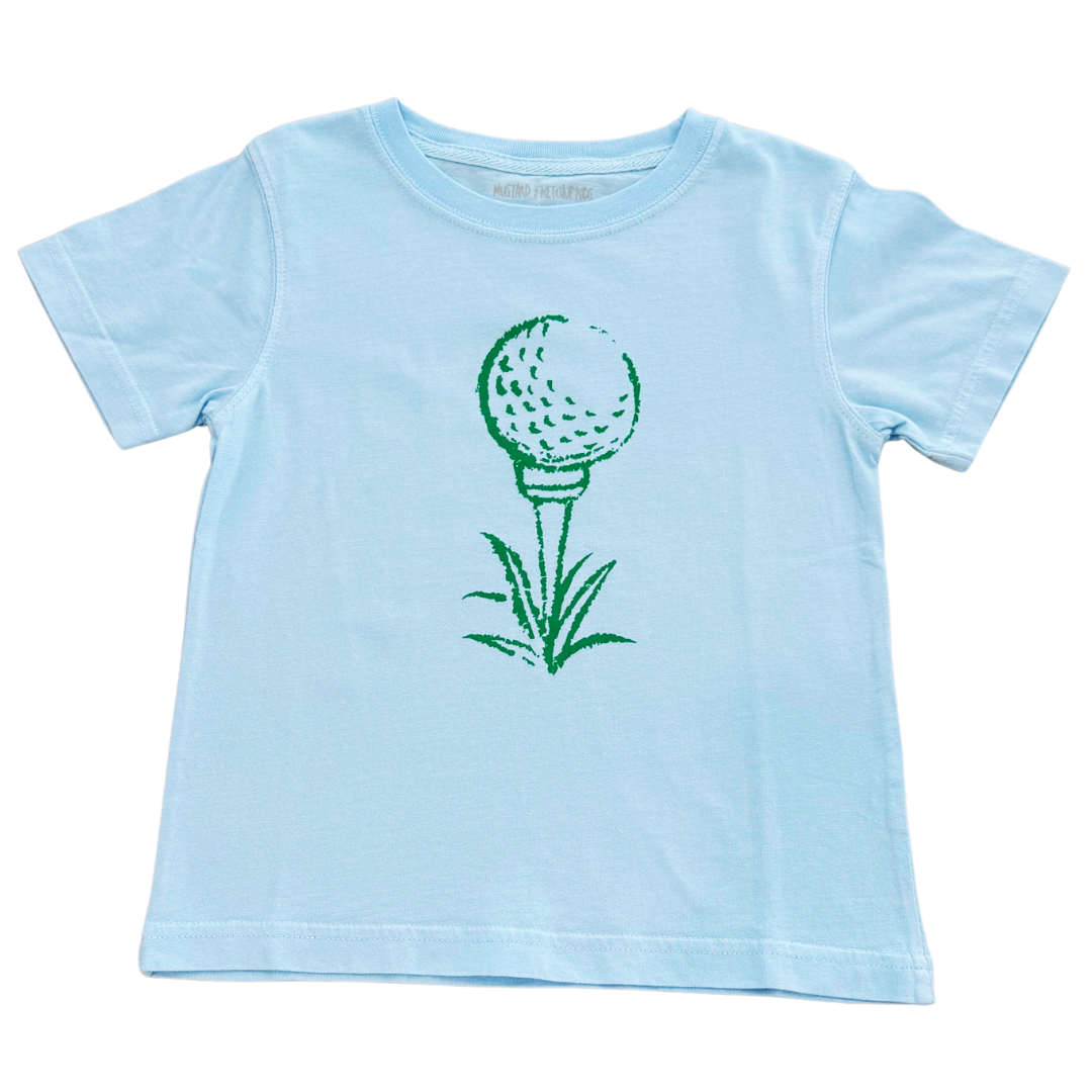 Light Blue Golf Tee T-shirt