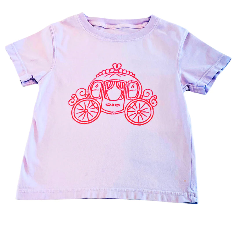 Light Purple Carriage SS T-shirt