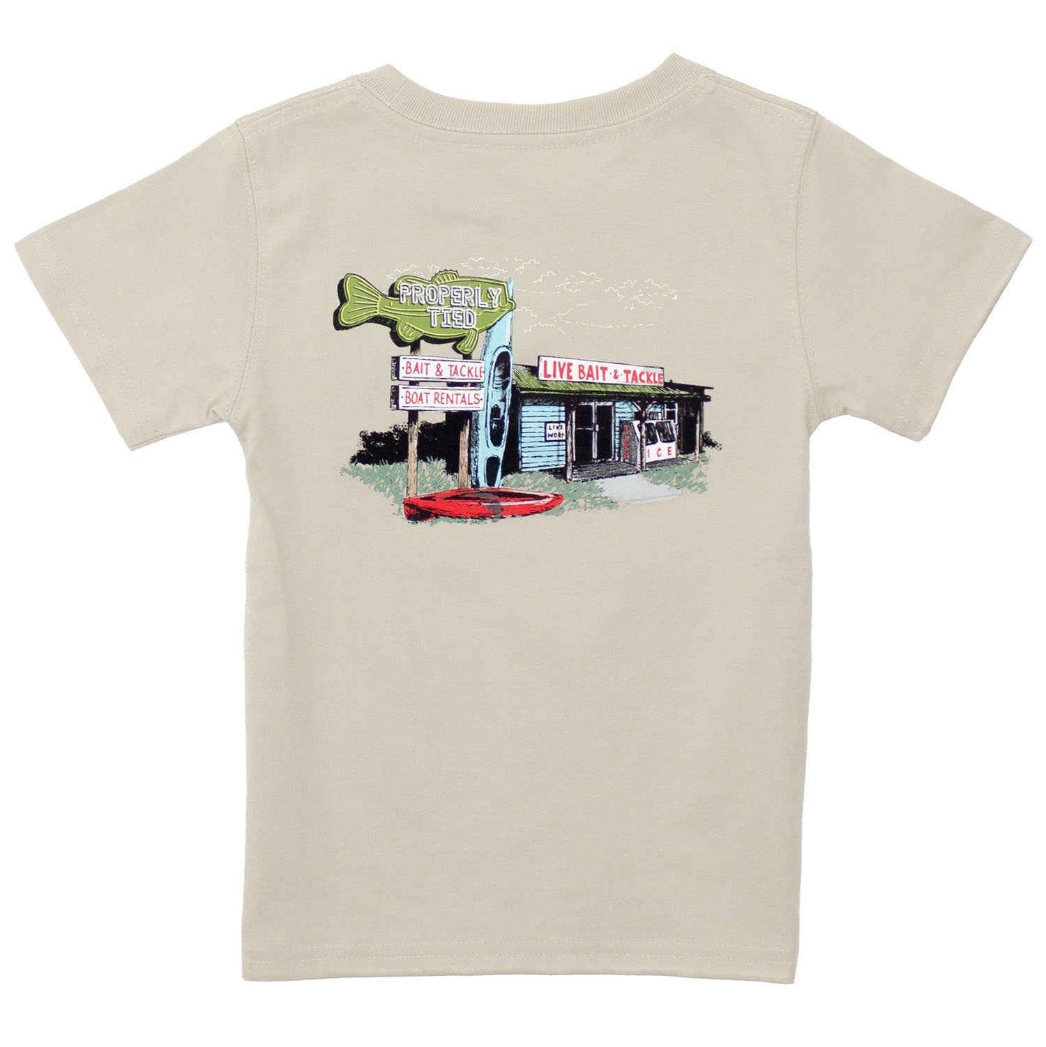 Bait Shop Linen SS T-Shirt