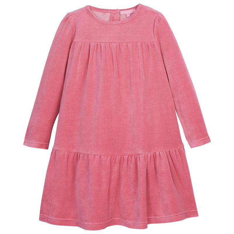 Lisle Dress - Rose Velour