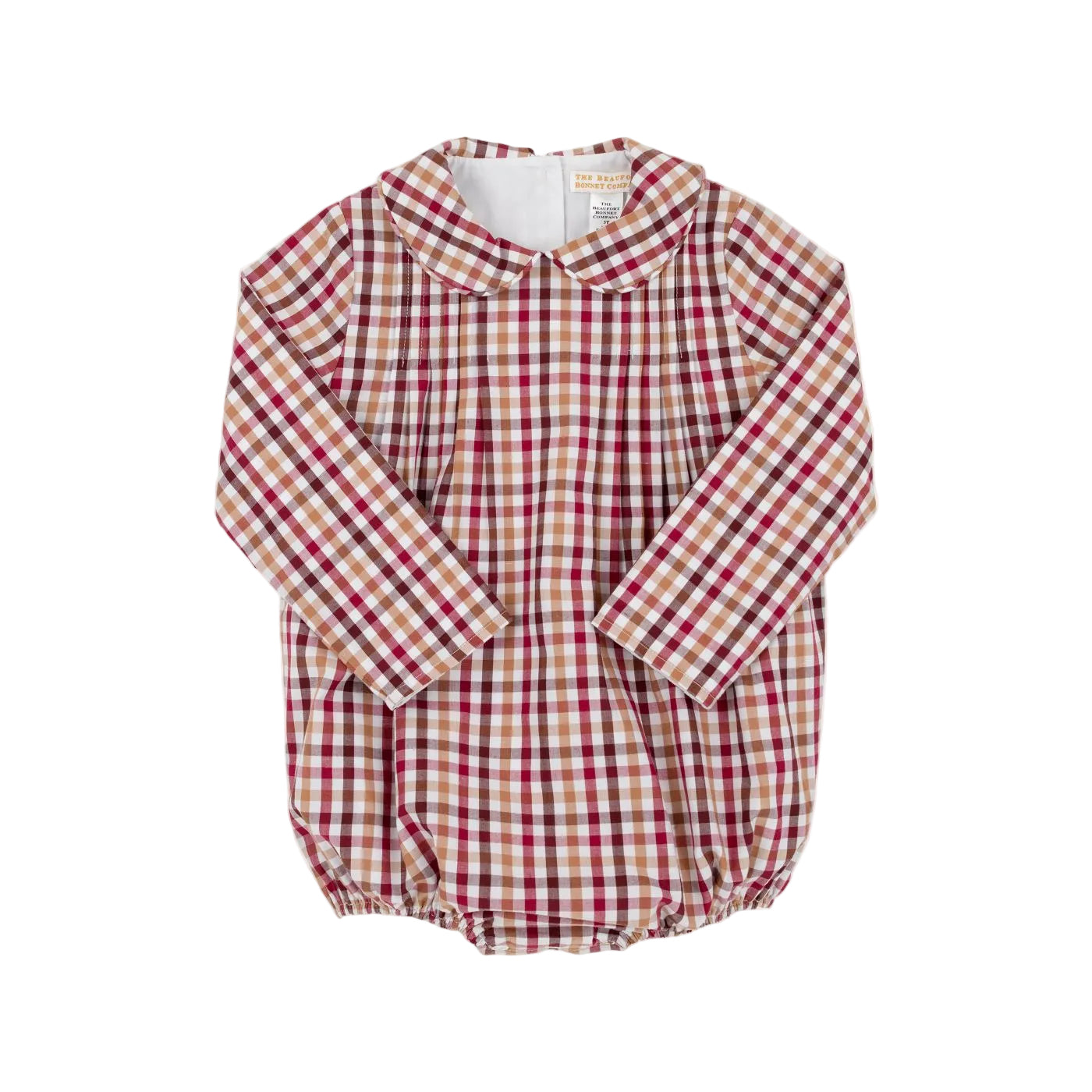 Long Sleeve Boone Bubble- Woven Yarn Easton Pond Plaid