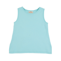 Love You Back Top Edisto Egg Blue