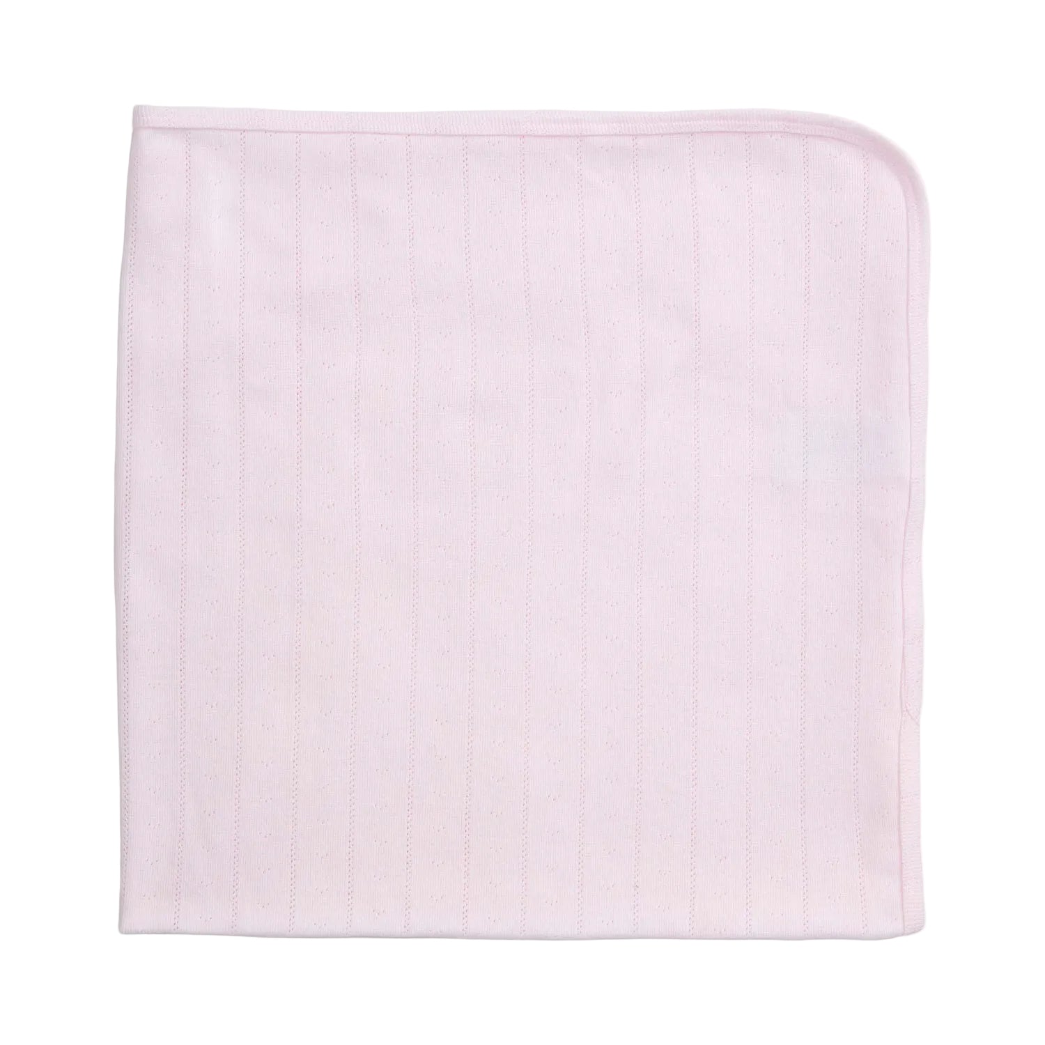 Love Lines Pink Baby Blanket