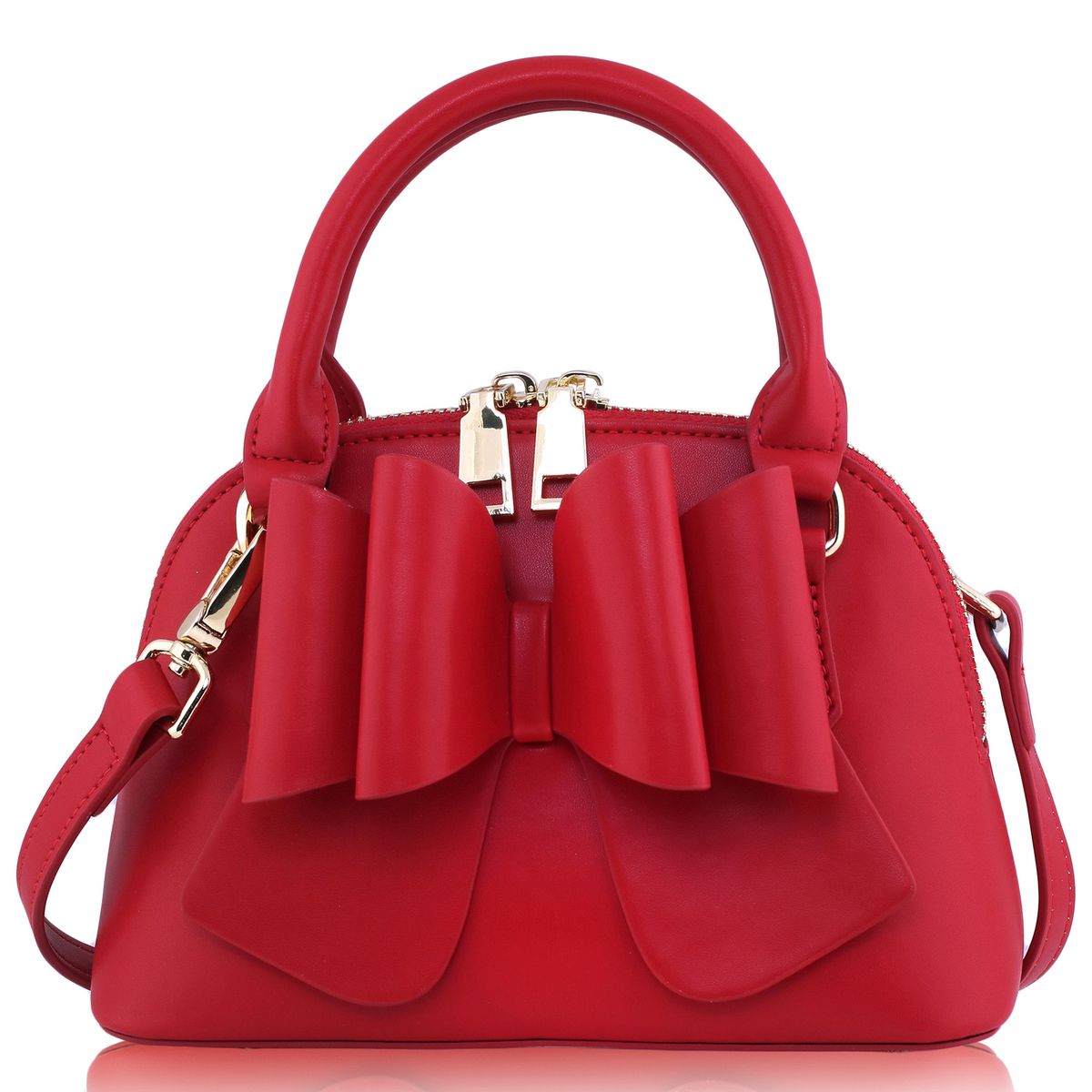 Margo: Red with Leopard Lining