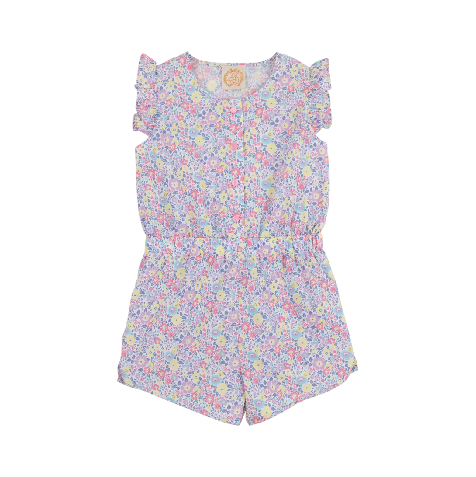 Marion Rose Romper Broadcloth Briar Patch Petals
