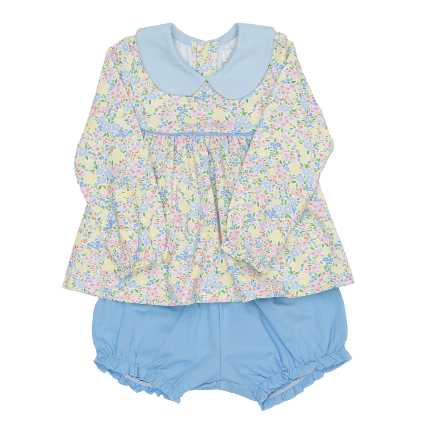 Mary Charlotte Floral Millefleur Bloomer Set