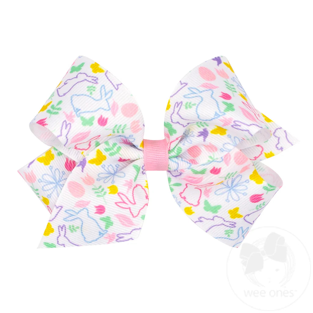 Medium Multicolor Spring Bow