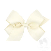 Medium Scalloped Bow