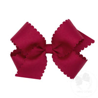 Medium Scalloped Bow