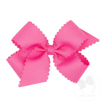 Medium Scalloped Bow