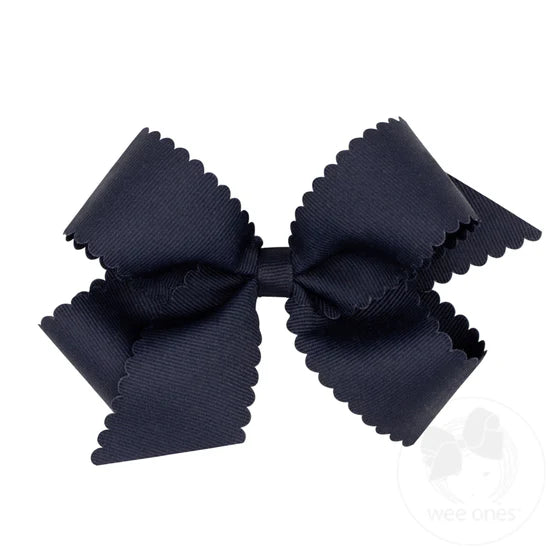 Medium Scalloped Bow