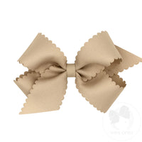 Medium Scalloped Bow