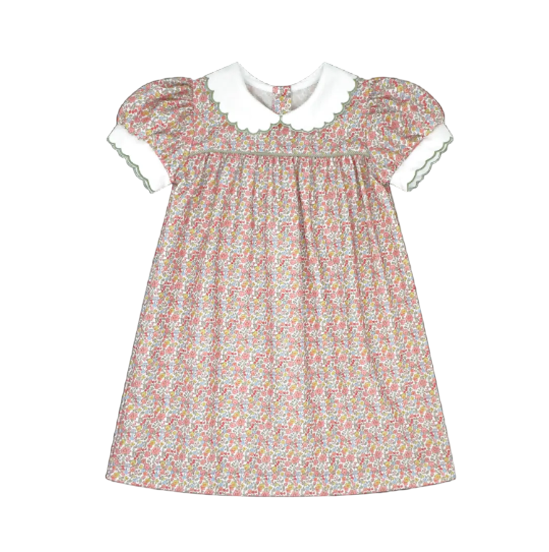 Memory Making Scallop Dress Autumn Garden