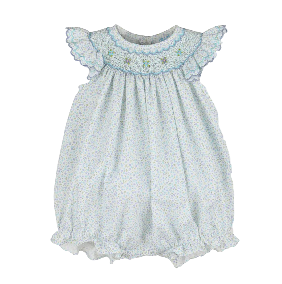 Miniflowers Feston Blue Bubble