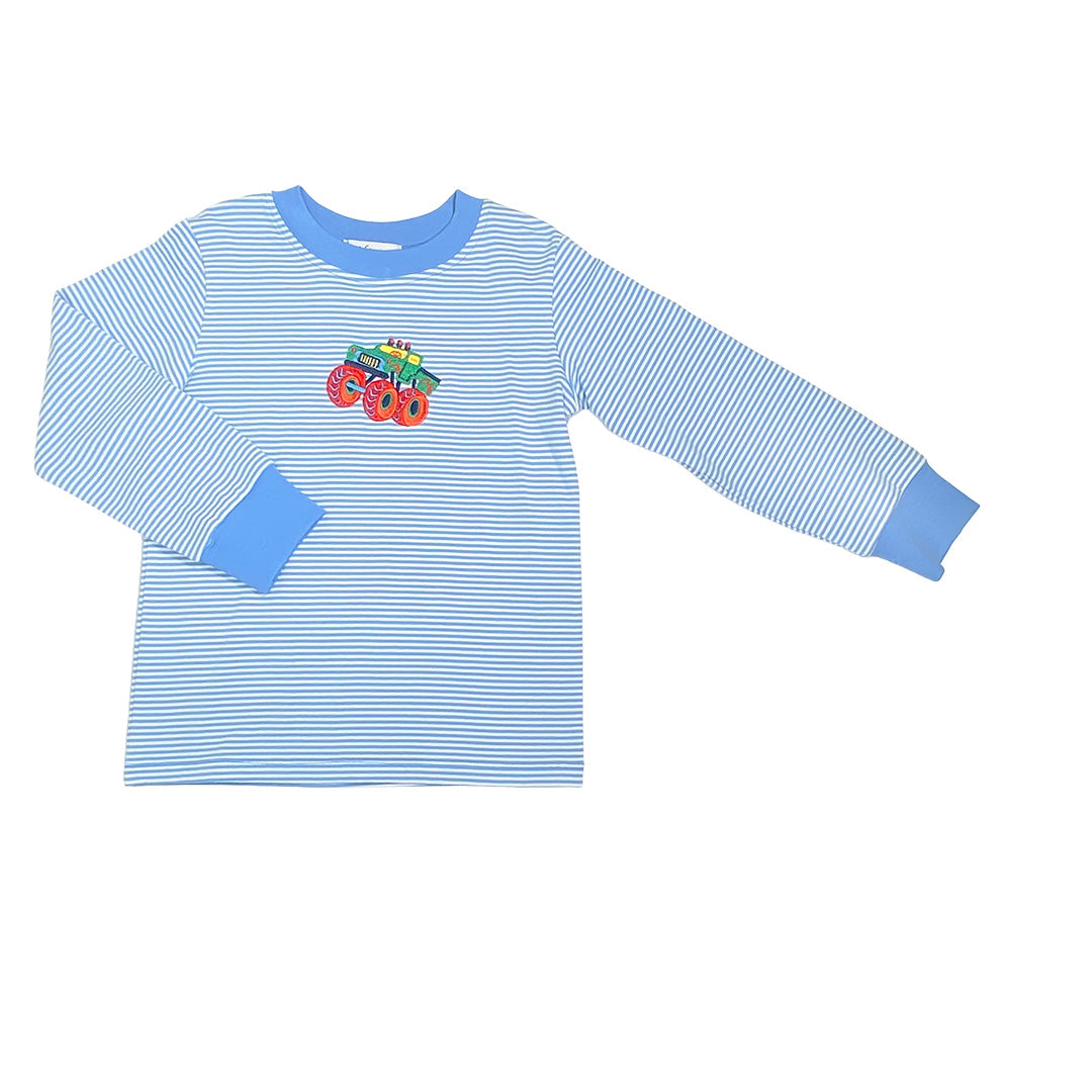 Monster Truck Applique T-shirt