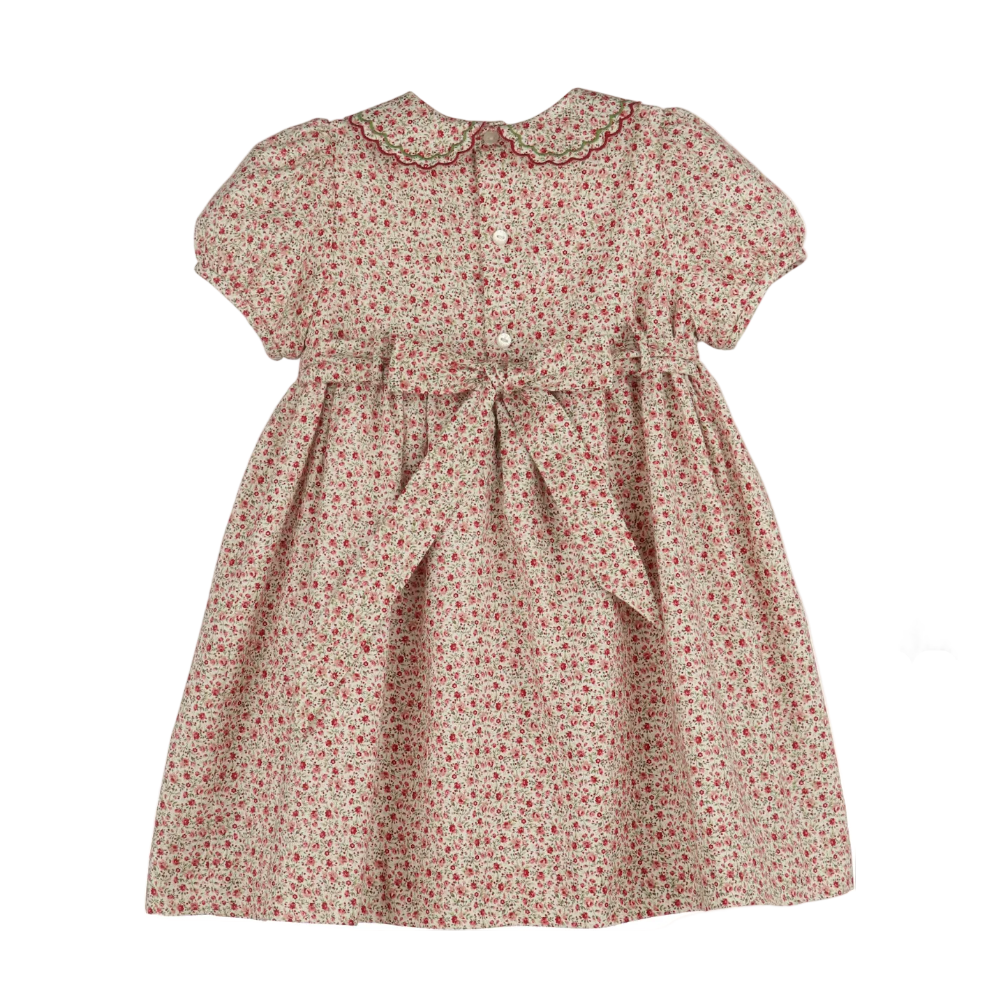 Mulberry Floral Smock Dress