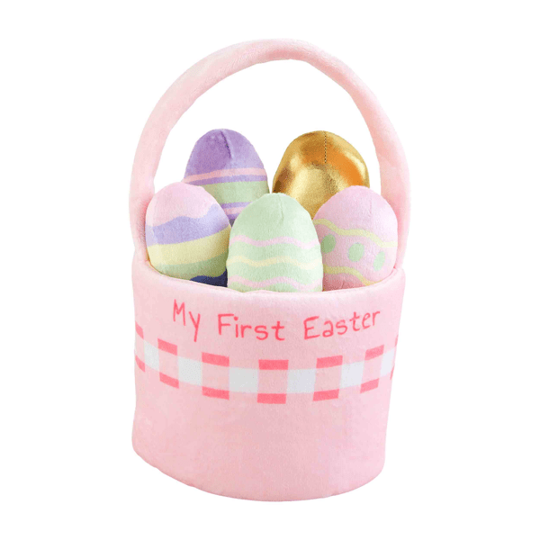 My First Easter Basket Plush Set - Pink