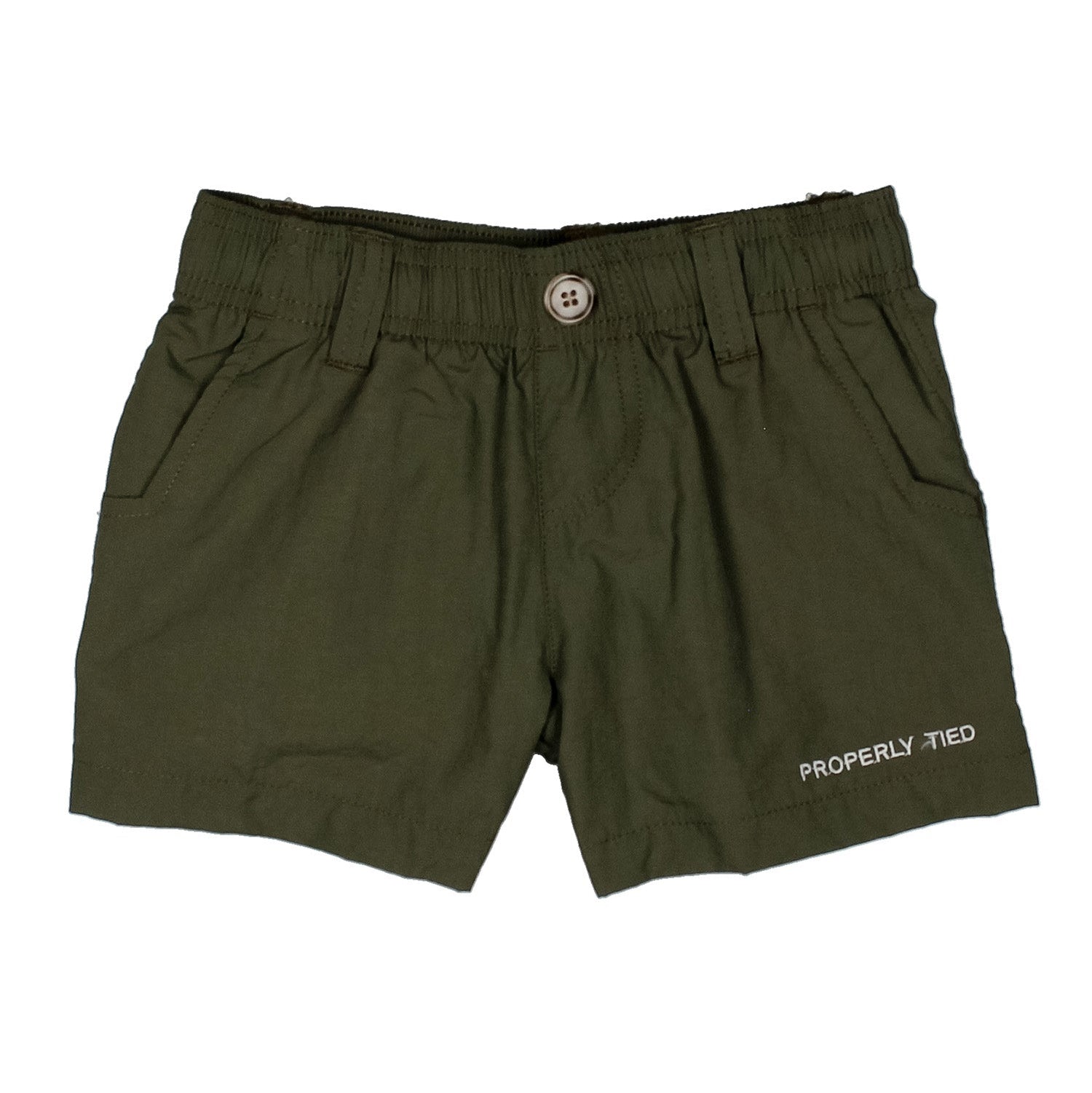 Olive Mallard Shorts