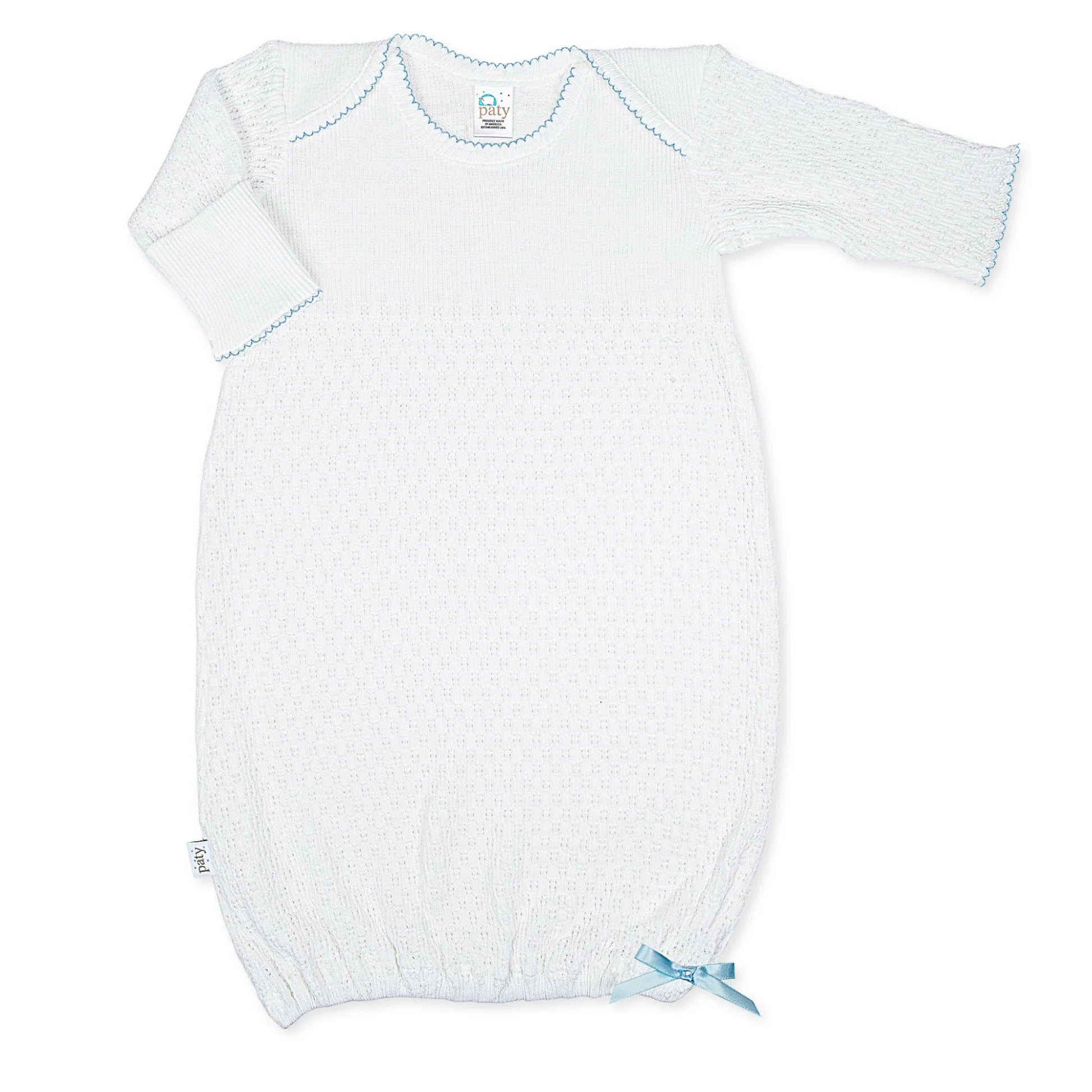 Overlap Shoulder Gown with Bow