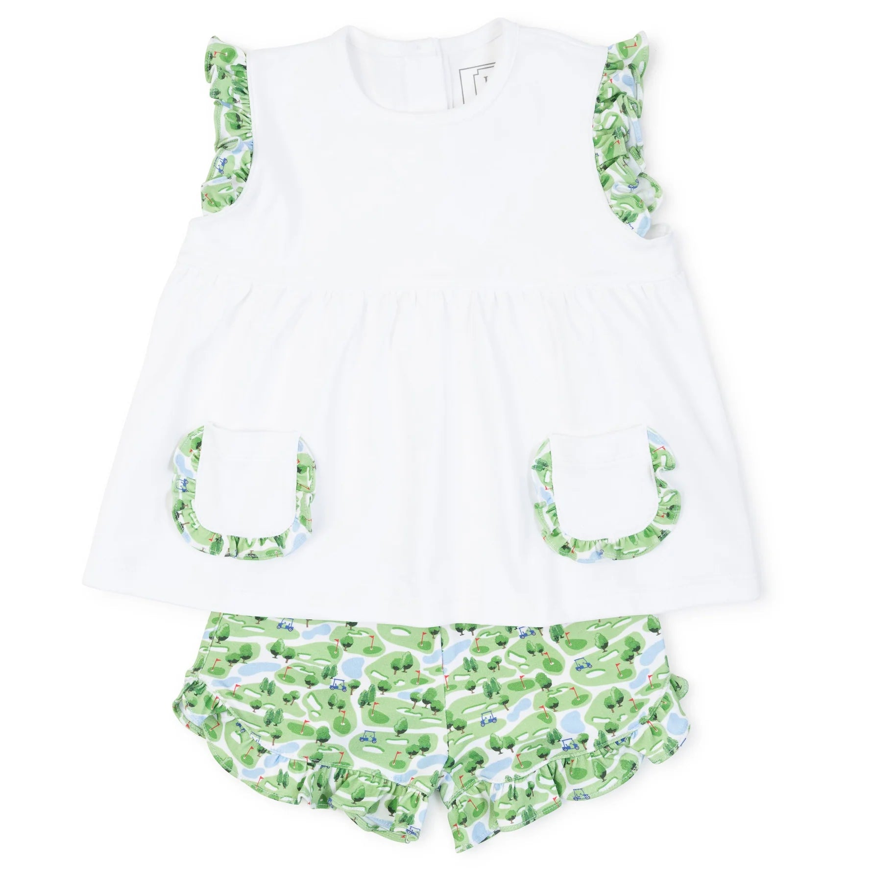 Par For the Course Gentry Girls Short Set