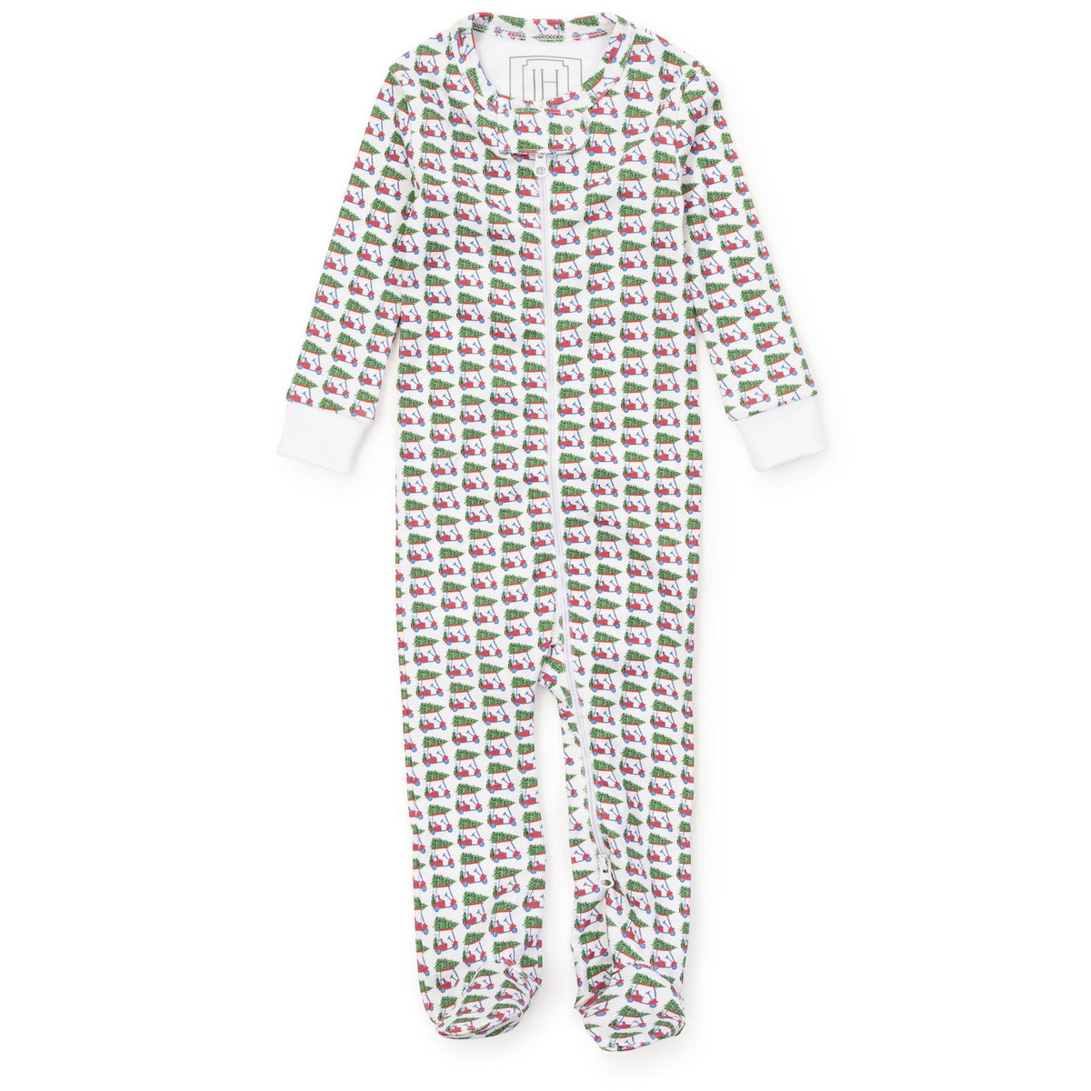 Parker Zipper Pajama Christmas at the Club